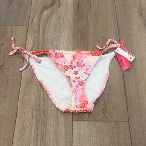 Xhilaration Pink Floral Bikini Bottom